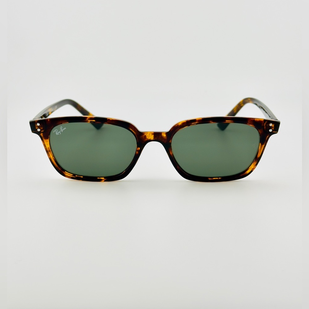 Ray-Ban Sunglasses RB4456 Zaya Bio Based Polished Havana Frame Gray Lens UNISEX! - Picture 7 of 14